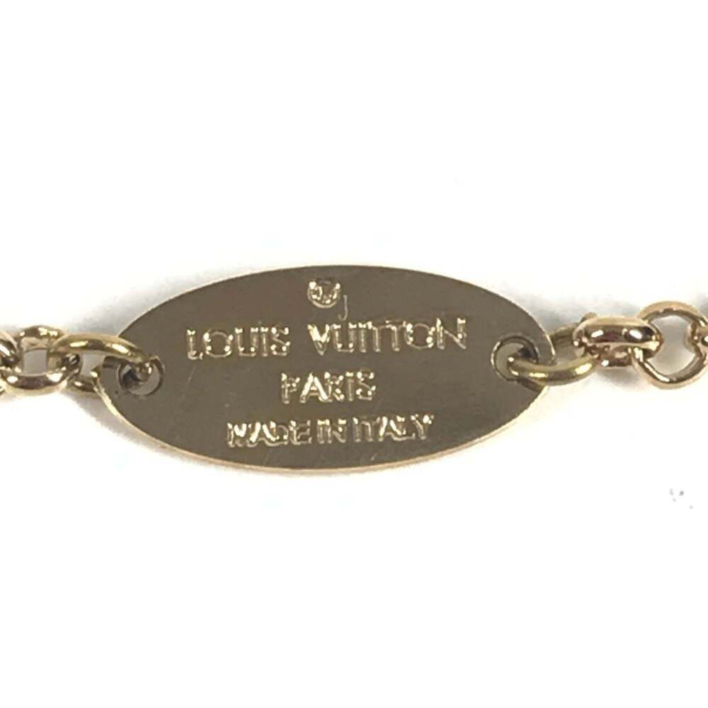 LOUIS VUITTON Gold Necklace - Picture 6 of 14